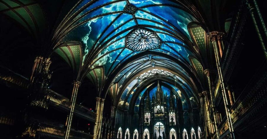 Montreal: AURA Experience at Notre-Dame Basilica and Cruise - Overview of the Experience