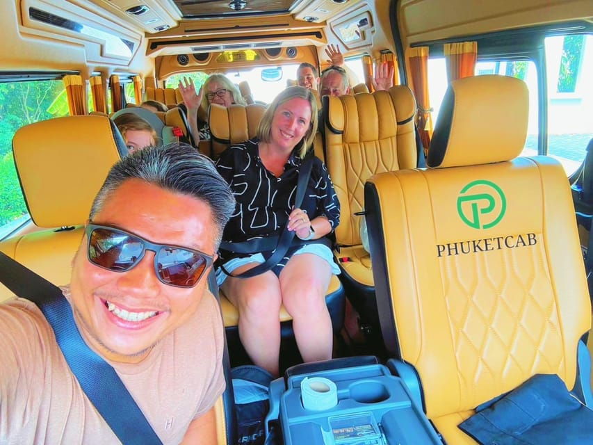 Private Van From Phuket Airport to Patong - Service Overview