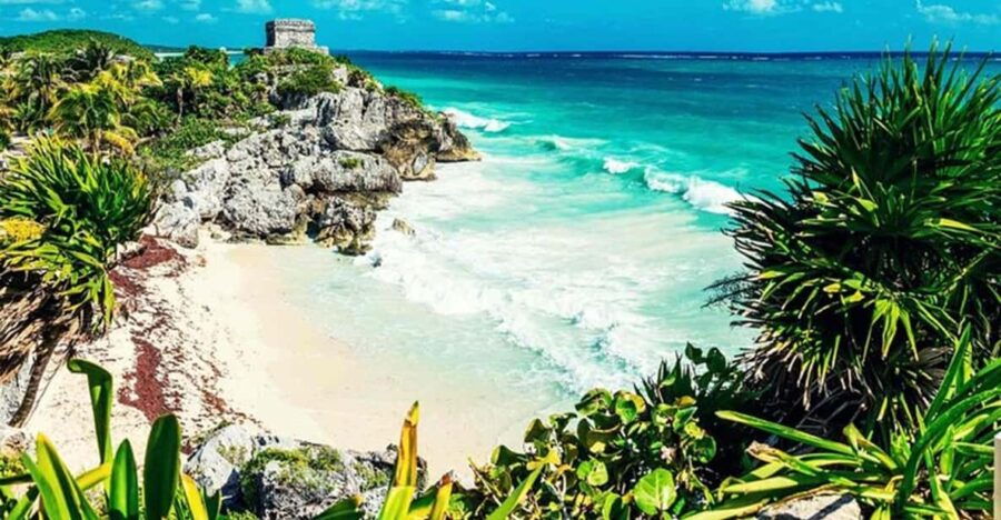 4×1: Tulum and Coba Ruins With Cenote Cave and Sea Turtles