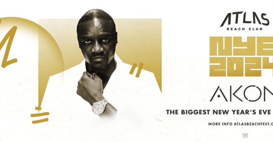 Atlas Beach Club Bali: AKON for Atlas New Year Eve 2025