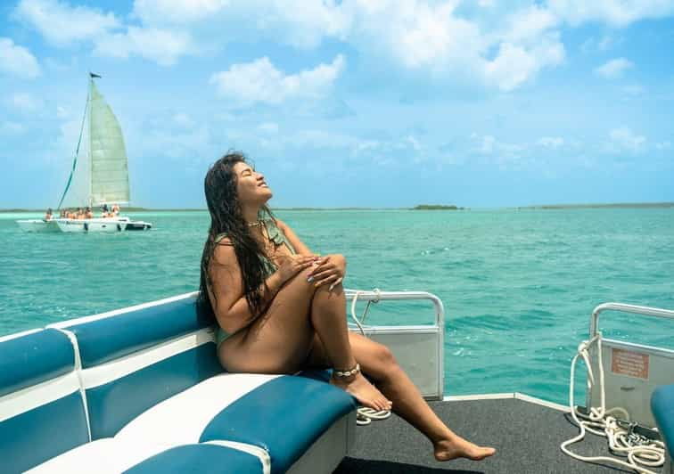Bacalar Pontoon: Visit the 7 Colors Lagoon and Cenote Azul - Tour Overview