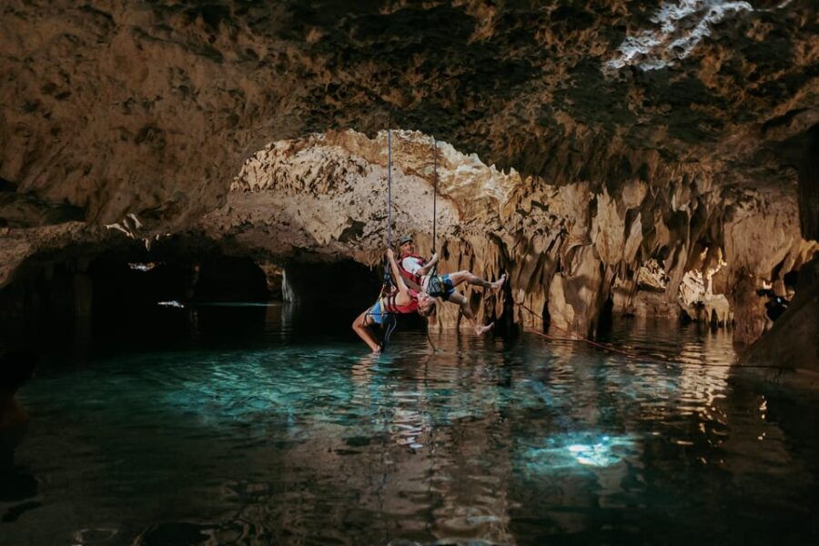 Balam Zipline Reservation, Cenote Snorkeling, and Rappel. - Overview of the Activity