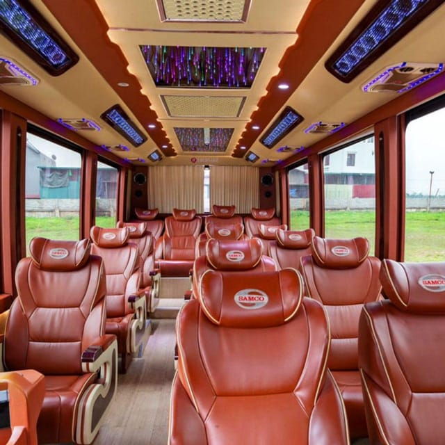 Bus Transfer From Hanoi to Pu Luong (Vip Limousine Bus) - Overview of Bus Transfer