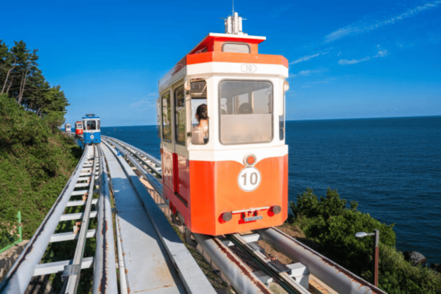 Busan: Blue Line Park Sky Capsule Train Ticket