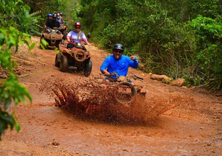 Cancun: Adrenaline Tour With ATV Ride, Ziplines and Cenote