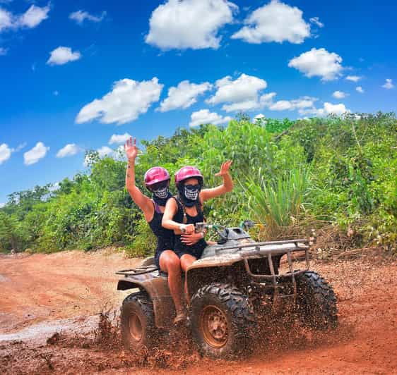 Cancun: ATV Wild Pass With Ziplines, Cenote & Hotel Pickup