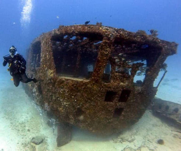 Cancun: Dive the C55 or C58 Shipwrecks