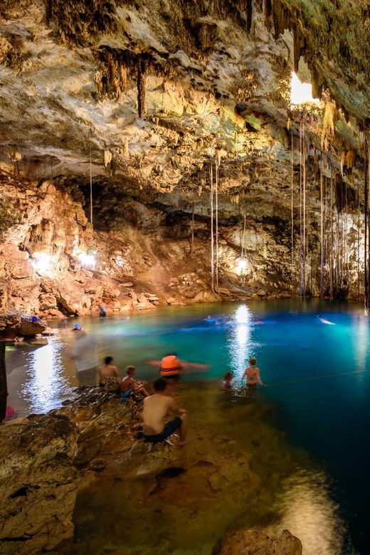 Cancun: Samula Cenote, Colonial Valladolid & Chichen Itza