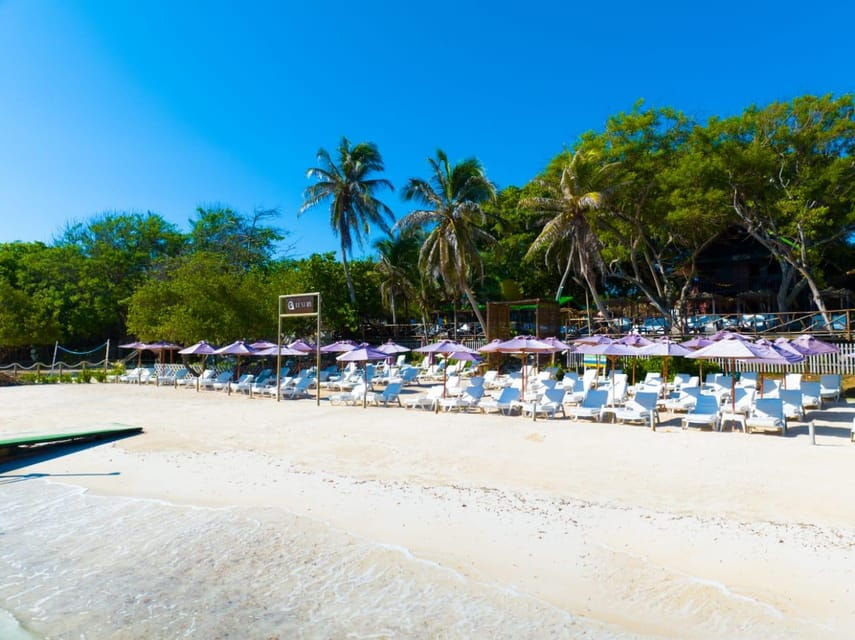 Cartagena: Rosario Island Beach Club Day Trip and OPEN BAR - Trip Overview