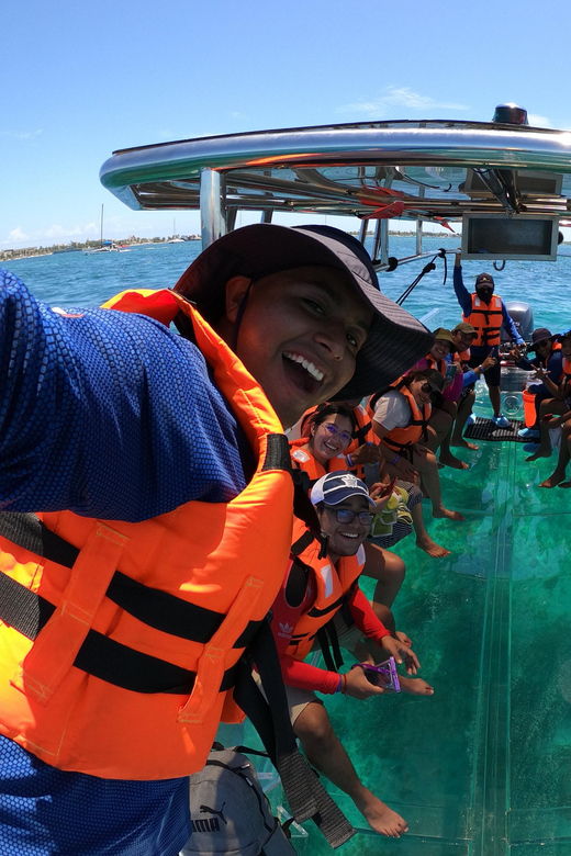Cozumel: Clear Boat and Mexican Wrestling Lucha Libre Combo