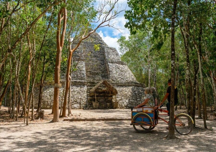 From Cancun: Coba, Tulum, Cenote, and Playa Del Carmen Tour