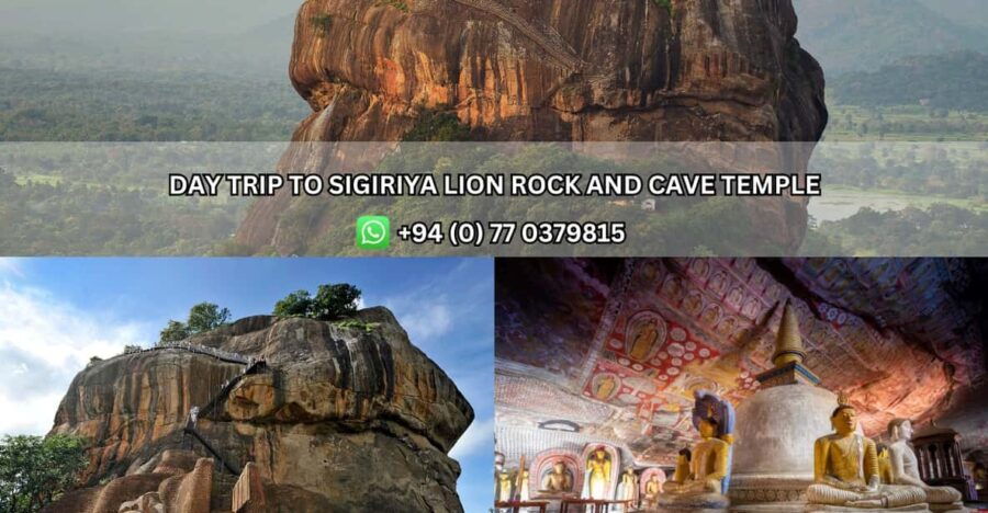 From Colombo: Sightseeing Lion Rock & Dambulla With Safari
