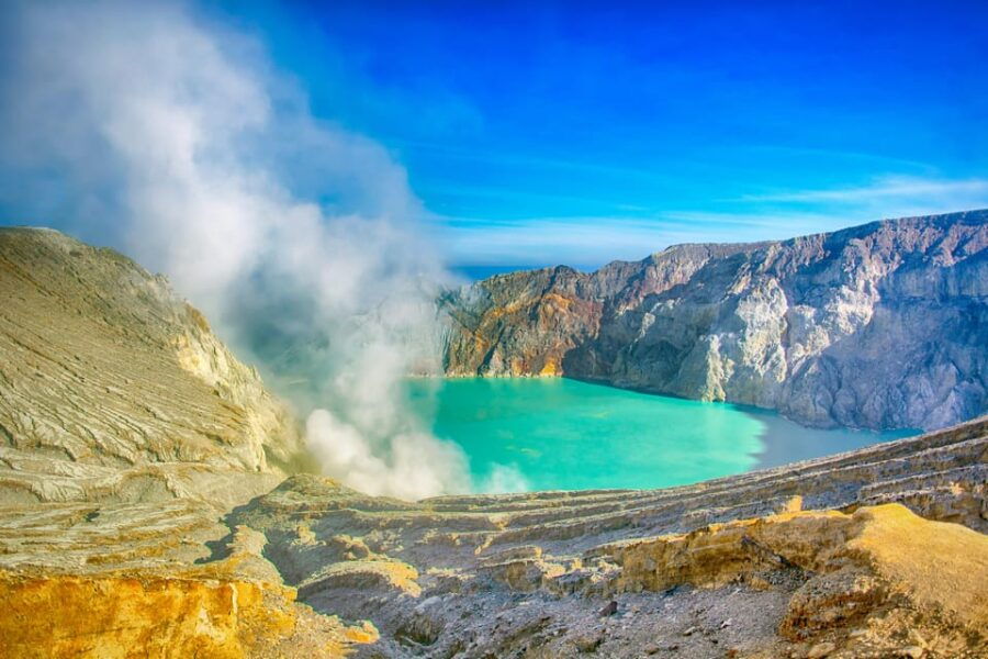 From Surabaya: Tumpak Sewu Waterfall, Bromo, and Ijen Crater