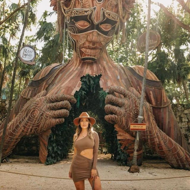From Tulum Mayan Ruins, Playa Paraiso, and 5th Avenue Tour