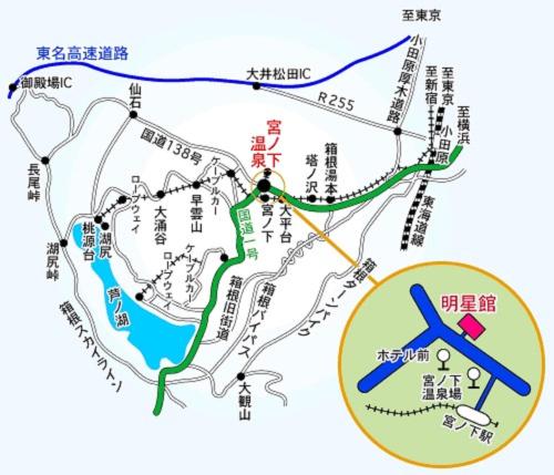 Hakone Miyanoshita Myojokan - Overview and Location