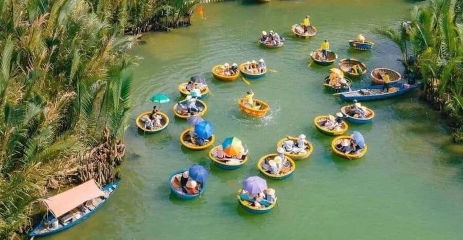 Hoi An : Bamboo Basket Boat Tour