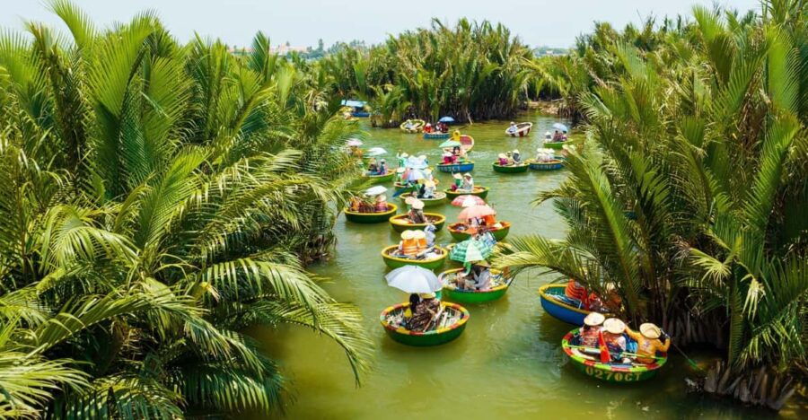Hoi An: Basket Boat Tour at the Coconut Village