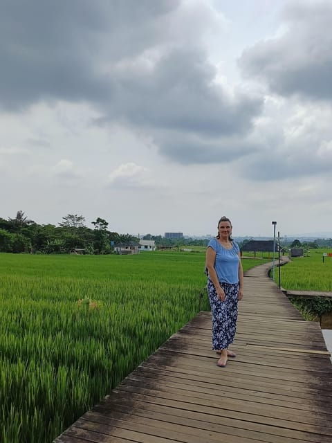 Jakarta Bogor Botanical Garden, Waterfall and Rice Terrace