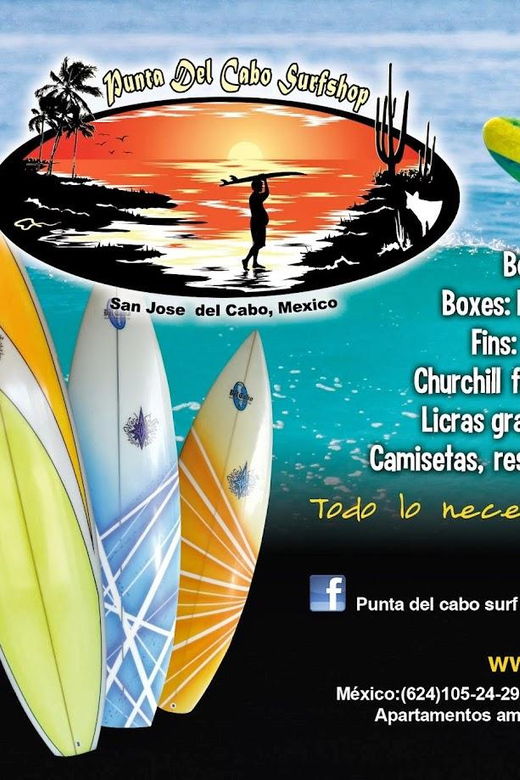 Los Cabos Mexico: Surfboard Rentals - Surfing Experience in Los Cabos