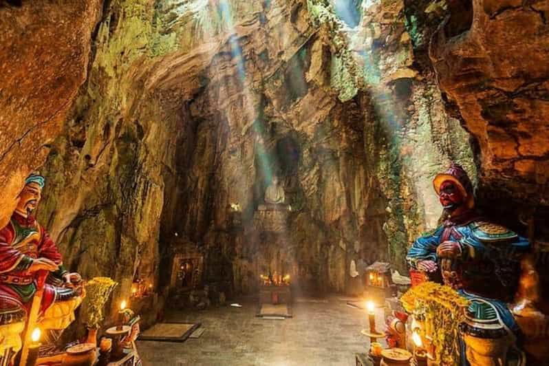 MARBLE MOUNTAINS - MONKEY MOUNTAIN - AM PHU CAVE SUNSET TOUR - Tour Overview and Pricing