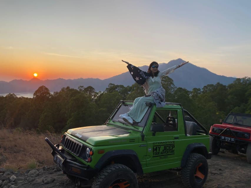Mount Batur Jeep Sunrise and Black Lava Tour