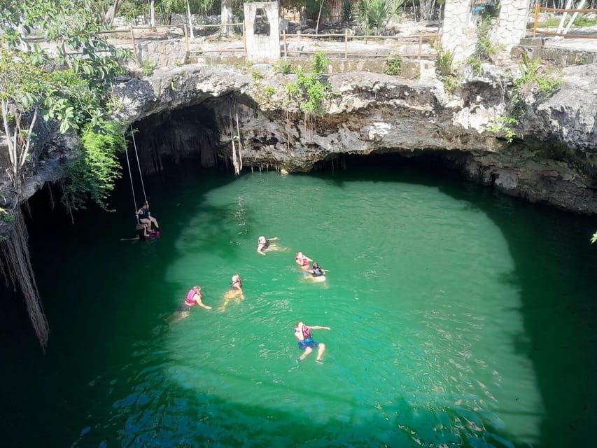 Playa Del Carmen: 2 Cenotes, 1 Lagoon & Playa Paraiso Tour