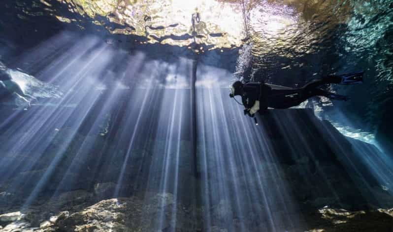 Playa Del Carmen: Diving at Cenote Dos Ojos