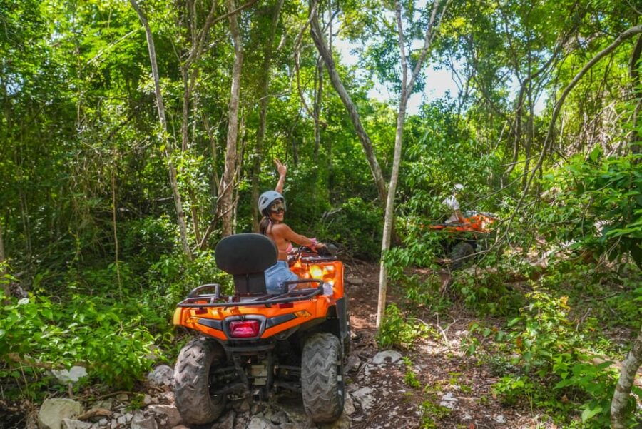 Private Tulum Ruins+ ATV & Cenote (Transportation Included)
