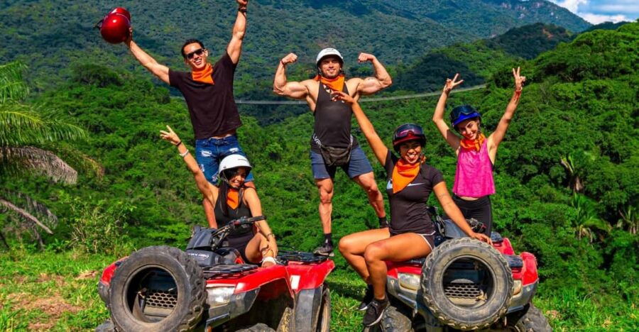 Puerto Vallarta: Canopy River ATV, Waterfall, Tequila Tour