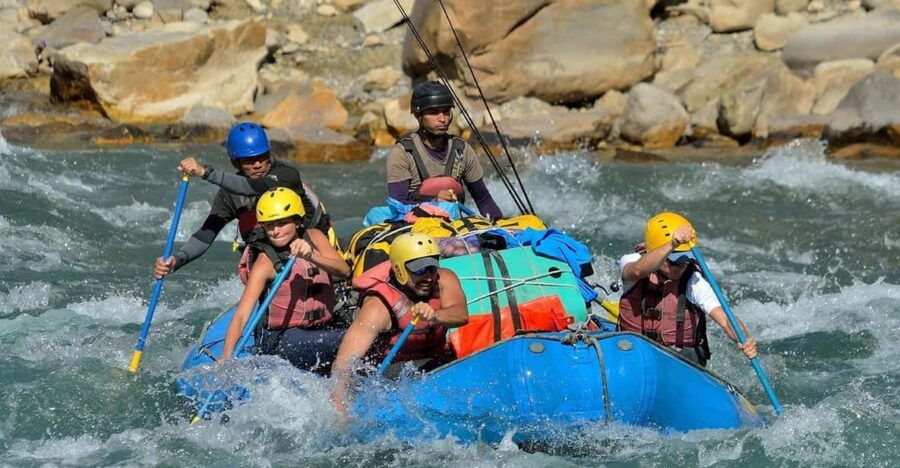 Rafting at Trishuli River