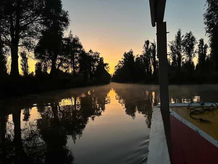 Sunrise in Xochimilco