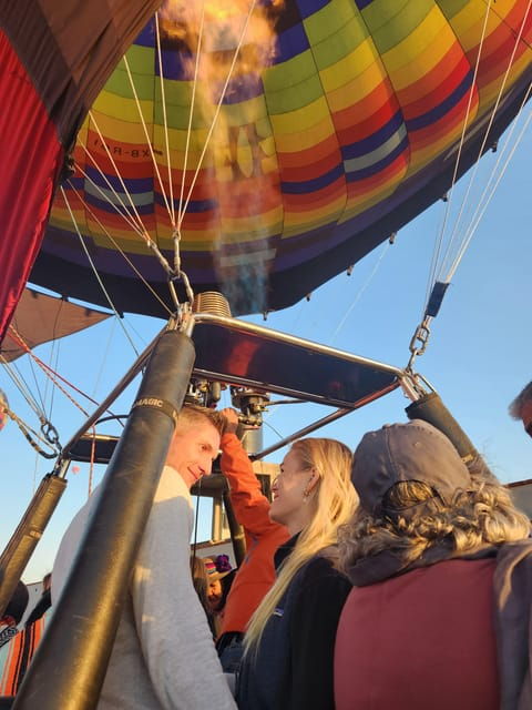 TRANSPORTATION +BALLOON RIDE+ BREAKFAST IN A CAVE
