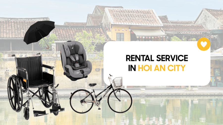 Travel Accessories: Baby Seat, Umbrella, Wheelchair in HoiAn
