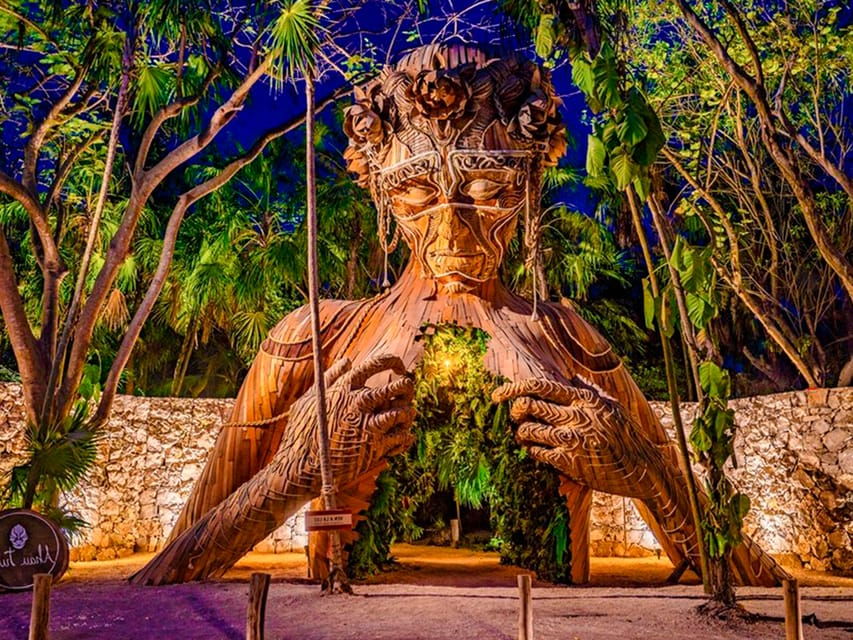 Tulum: Mayan Ruins, Statue Ven a La Luz, and 4 Cenotes Tour