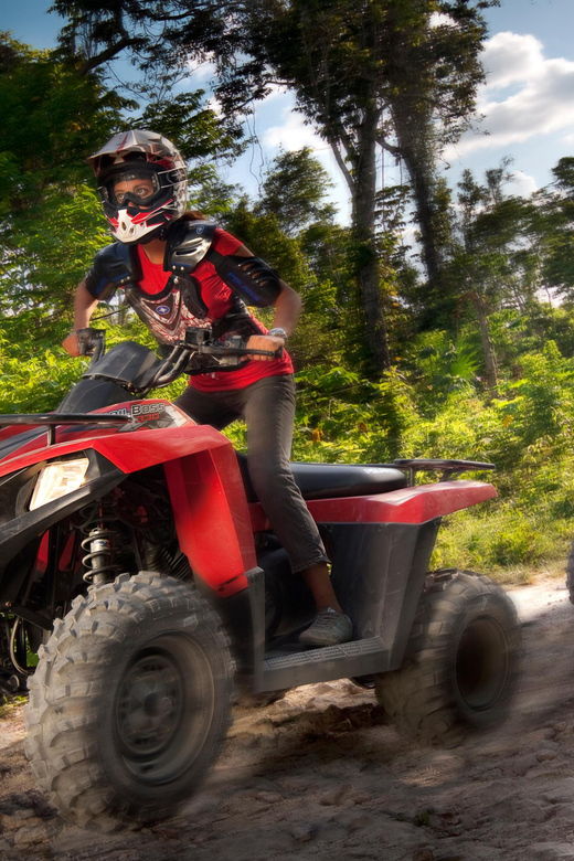 Ziplines, Cenote, and ATV Tour From Cancun and Riviera Maya