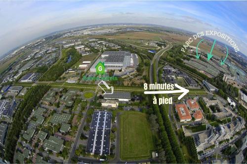 Greenhotels Roissy Parc Des Expositions - Location and Accessibility