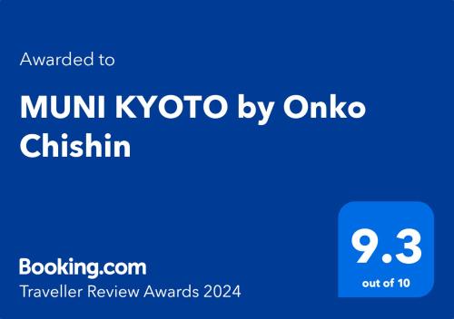 MUNI KYOTO by Onko Chishin - Location and Nearby Attractions