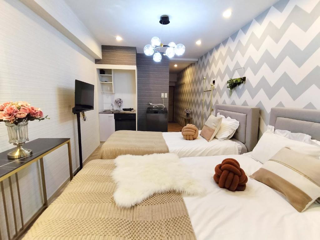 G23 Shinjuku Central - 5 Mins to Station, Max 3P New Inn Shinjuku Matsubara, Outdoor Bath, Wooden Bathtub, Original Inn - Prime Location