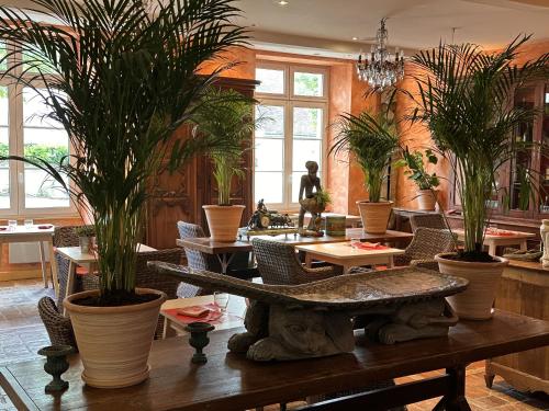 Hostellerie Les Hauts De Sainte Maure - On-Site Dining and Cuisine