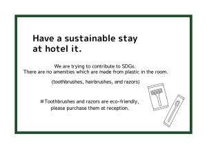 Hotel It Osaka Shinmachi - Policies and Fees
