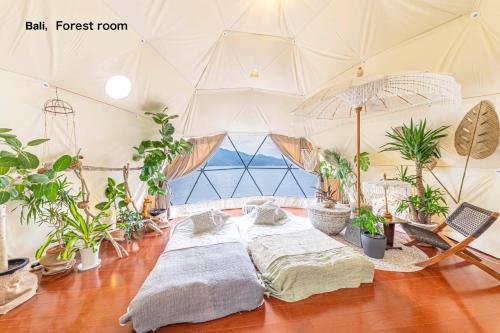 ITOSHIMA SDGs Village Chikyu MIRAI - Ocean's Great Panorama - All-Weather Ocean View Dome Tent - Dining and Culinary Experiences