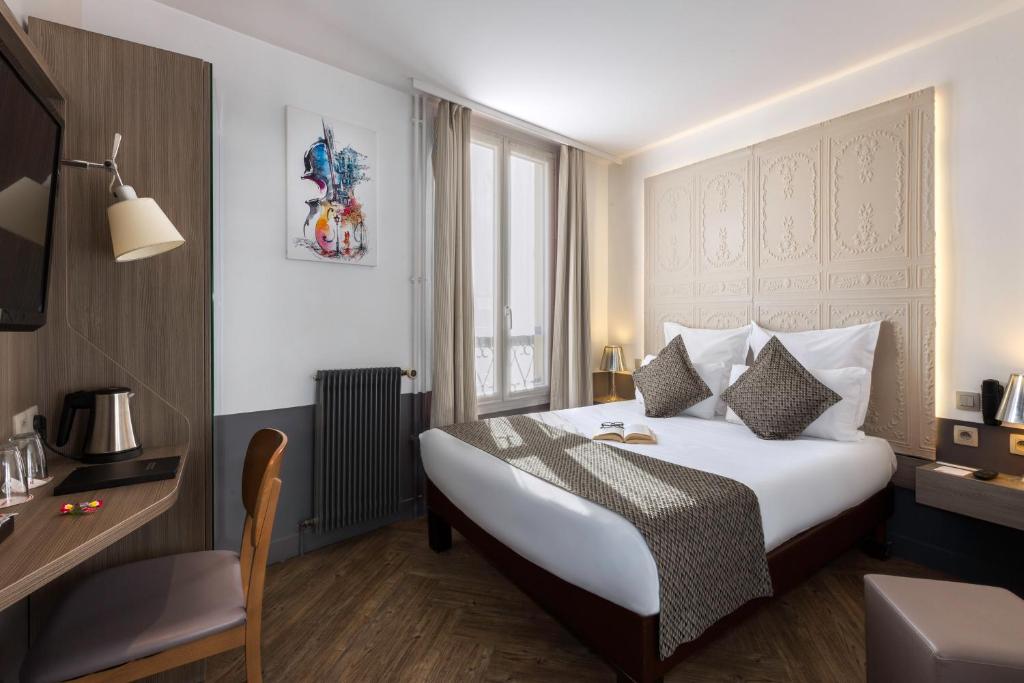 Contact Hotel Alizé Montmartre - Location and Accessibility