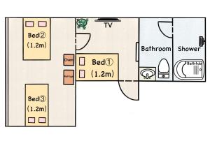 Near Qiuju Station, Dongjing Zhongxin Xuanhua Apartment KFOB, Bus No. 4 Can Be Used, With a Maximum Capacity of 5 People - Accessibility and Transport Options