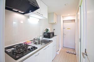 Clear Water Three Year Period Home in Kyoto - Kitchen and Laundry