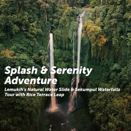 Bali: Water Slide, Waterfall and Rice Terrace Adventure
