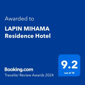 LAPIN MIHAMA Residence Hotel - Good To Know