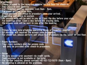 H HOTEL - House Rules and Policies