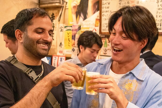 All-You-Can-Drink Bar Hopping Tour in Ueno - Tour Overview