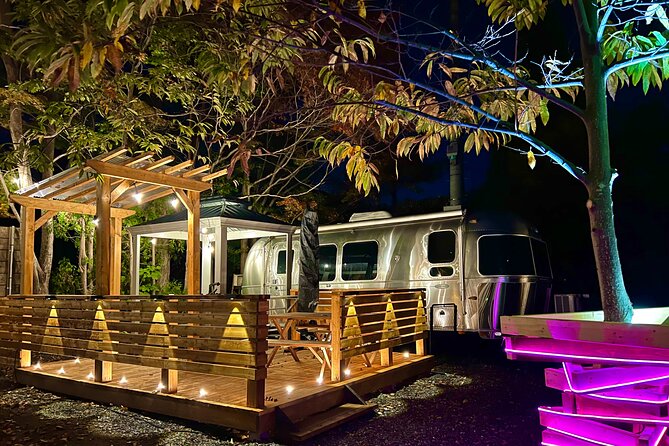Snow Camping Experience With a Camping Trailer Near Sapporo