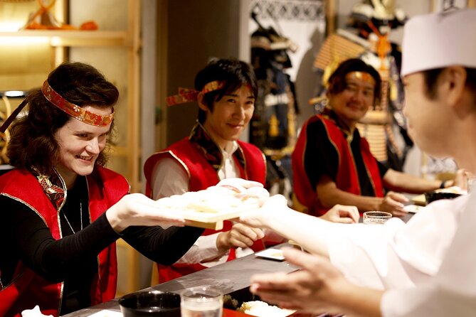 Sushi Making in an Interactive Samurai Experience[JIN-ASAKUSA] - Experience Overview
